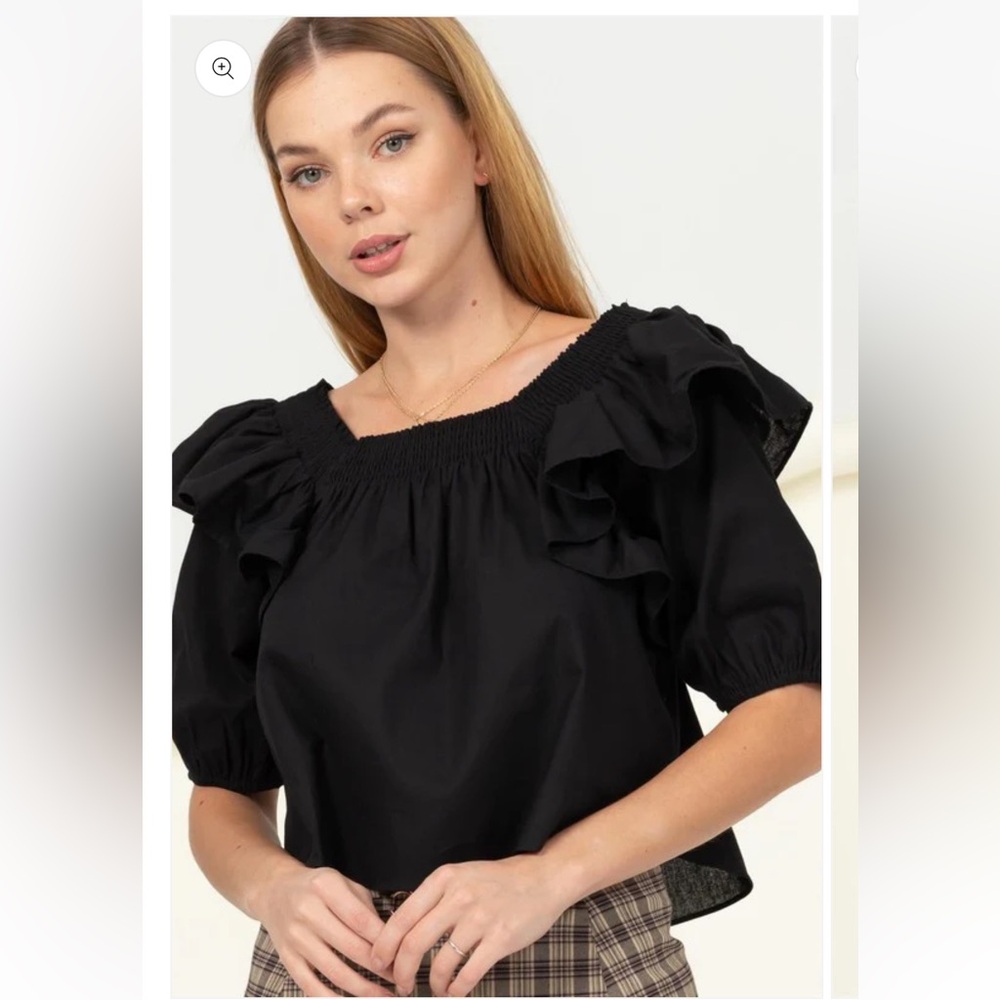 Love a lifetime black top. Cropped size large